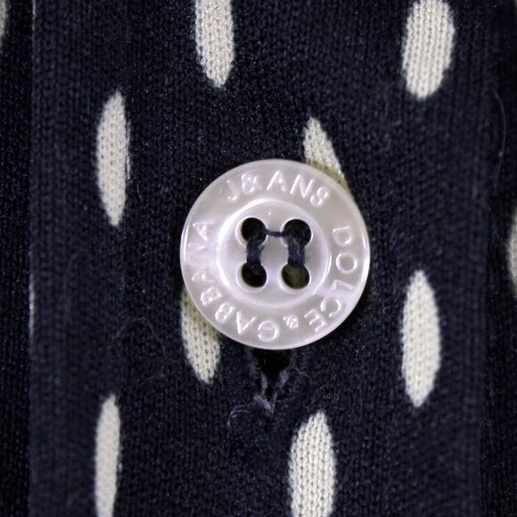 Vintage 1990s Dolce and Gabbana blouse sz L, J&ANS polyester ladies dress shirt - Picture 7 of 9